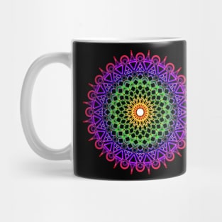 Mandala psychedelic T-Shirt 5 Mug